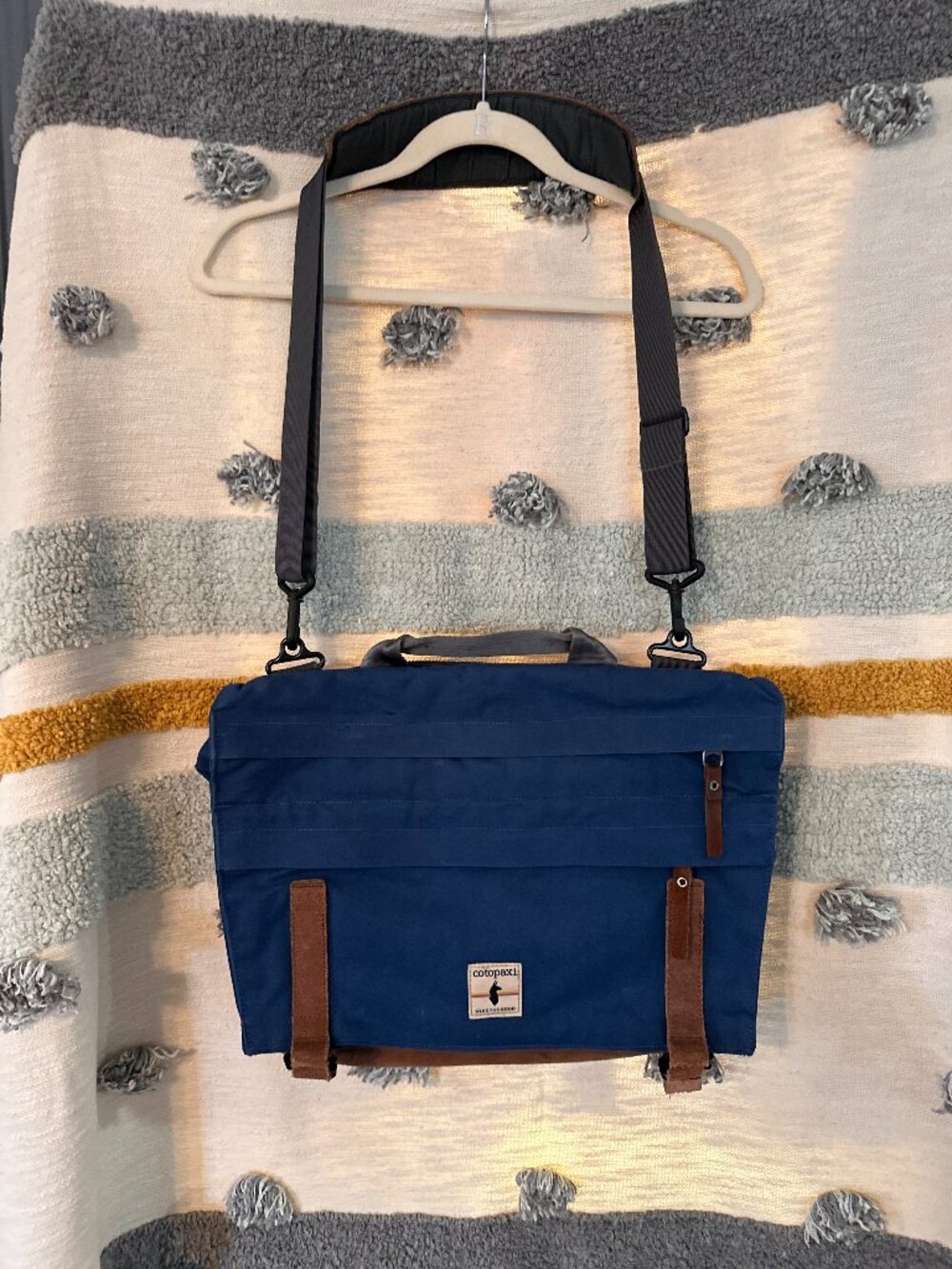 Cotopaxi Kpong Canvas Shoulder Messenger Bag - Blue